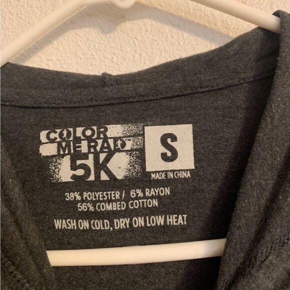 COLOR ME Rad Small Grey Zip‎ Up Hoodie - Picture 3 of 5